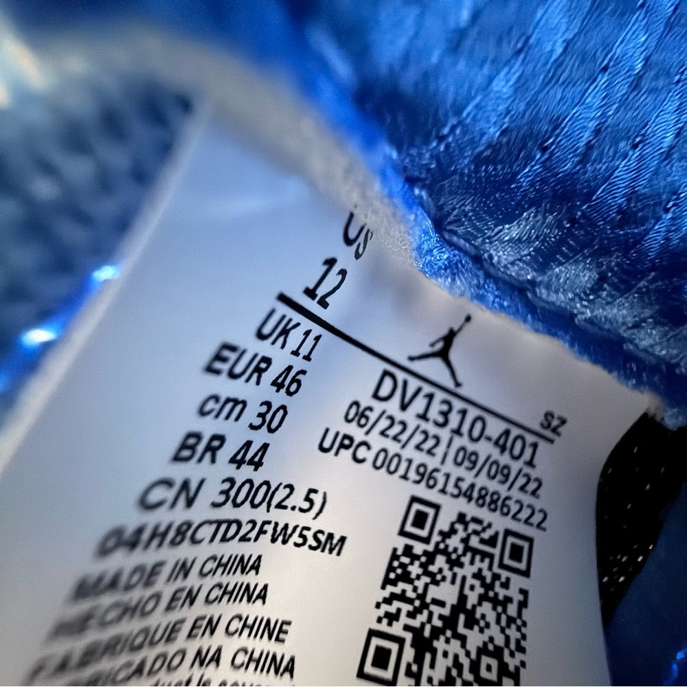 Air Jordan 5 Retro University Blue Men's Size 12 NWT - Picture 8 of 13